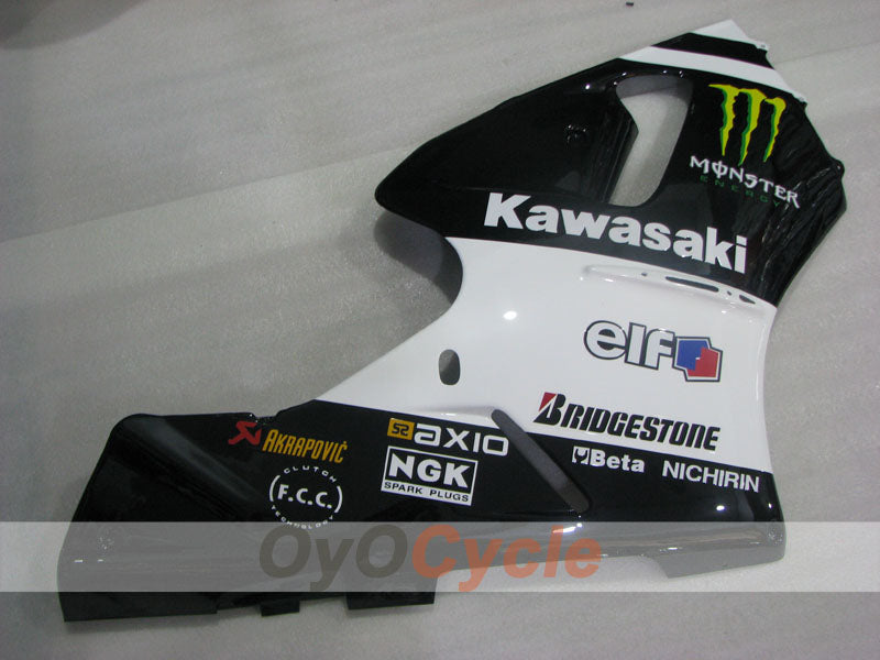 Carenado lateral izquierdo y derecho para Kawasaki 00-01 Ninja ZX-12R #OYO87913523