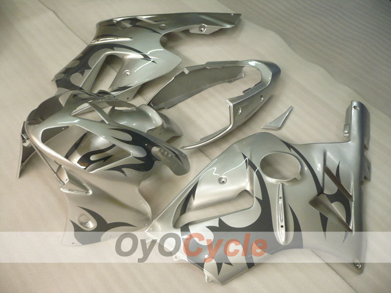 Kit de carenado por inyección para NINJA ZX-12R 02-05 - Negro, Plata - Estilo de fábrica #OYO87906119 Imagen secundaria del producto