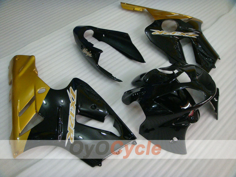 Carenado de inyección para NINJA ZX-12R 02-05 - Negro, Dorado - Estilo de fábrica #OYO87906120 Imagen principal del producto