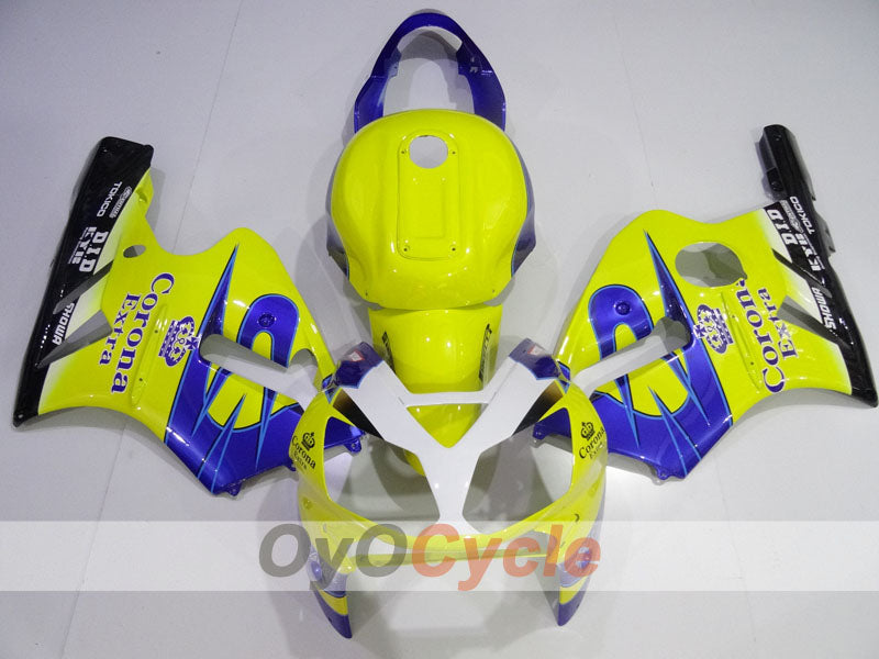 Kit de carenado de inyección para NINJA ZX-12R 02-05 - Amarillo, Azul - Corona #OYO87906122 Imagen secundaria del producto