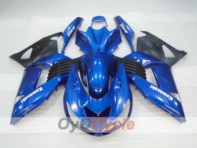 Kit de carenado por inyección para NINJA ZX-14R 06-11 - Azul, negro - Estilo de fábrica #OYO87906123 Imagen secundaria del producto