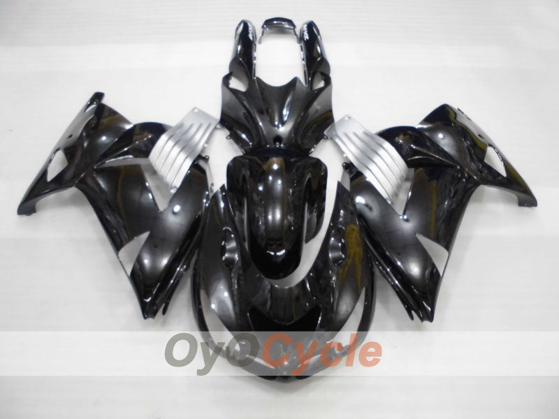 Kit de carenado por inyección para NINJA ZX-14R 06-11 - Negro, Plata - Estilo de fábrica #OYO87906124 Imagen secundaria del producto