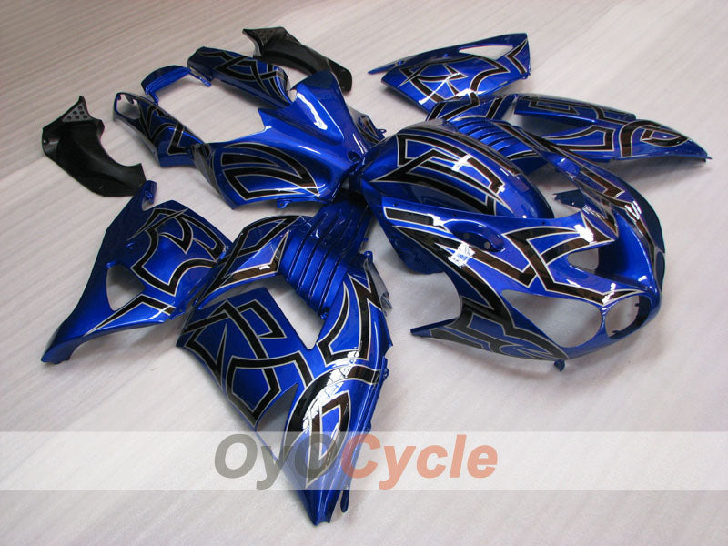 Carenado de inyección para NINJA ZX-14R 06-11 - Azul, Negro - Personalizar #OYO87906125 Imagen principal del producto