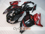 Carenado de inyección para NINJA ZX-14R 06-11 - Color Rojo Vino, Negro - Estilo de fábrica #OYO87906126