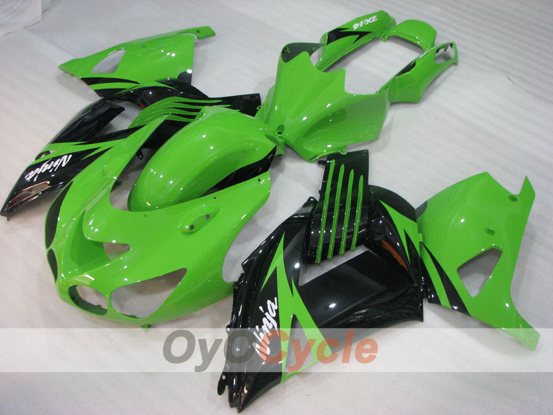 Kit de carenado por inyección para NINJA ZX-14R 06-11 - Verde, Negro - Personalizar #OYO87906129 Imagen secundaria del producto