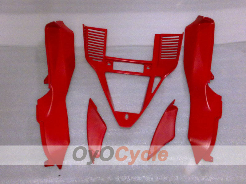Kit de carenado por inyección para Ducati 749 03-04 - Verde militar, rojo, blanco - Estilo de fábrica #OYO87906131
