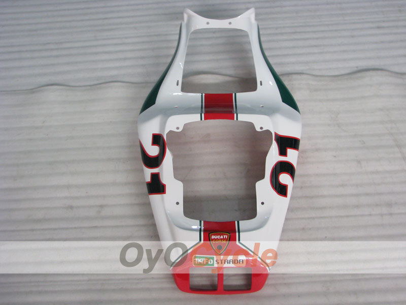 Kit de carenado por inyección para Ducati 996 del 99-02 - Rojo - INFO STRADA #OYO87906144