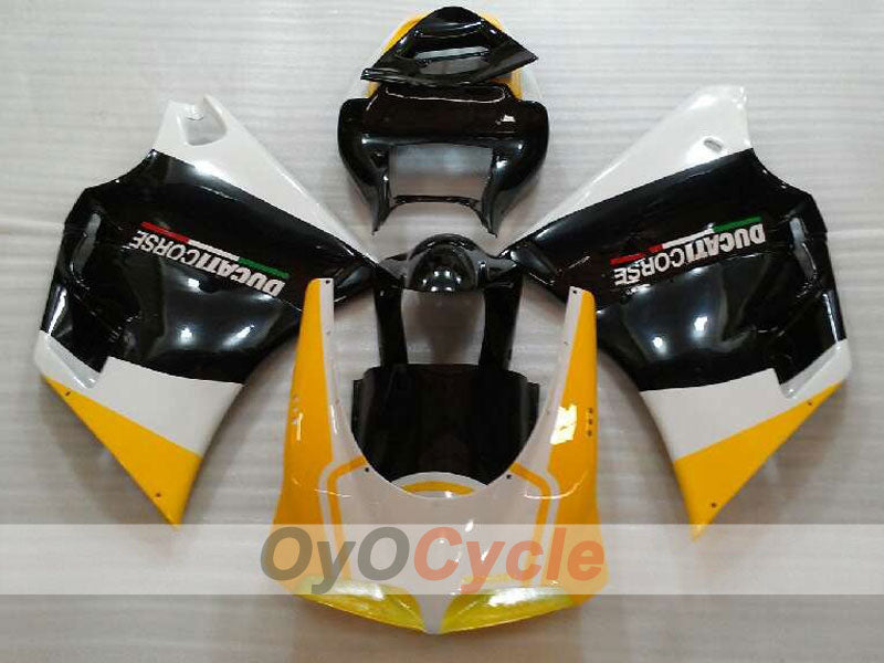 Carenado inyectado para Ducati 996 (99-02) - Amarillo, Blanco, Negro - Estilo de fábrica #OYO87906146 Imagen secundaria del producto