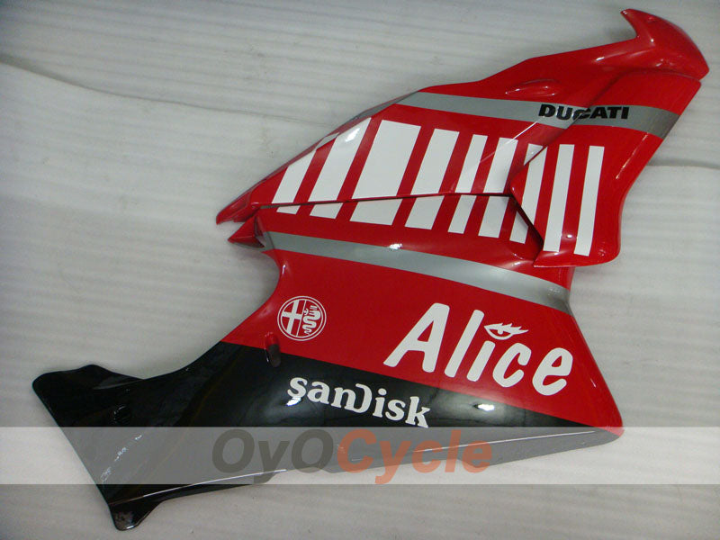 Carenado lateral izquierdo y derecho para Ducati 05-06 999 #OYO87914081 Imagen secundaria del producto