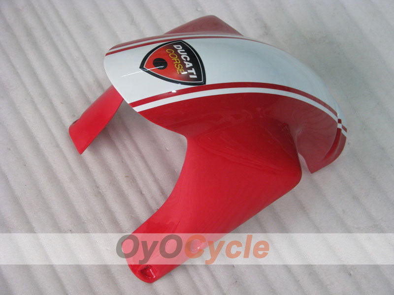 Kit de carenado por inyección para Ducati 996 (99-02) - Rojo, Blanco - Xerox #OYO87906152