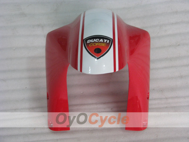Kit de carenado por inyección para Ducati 996 (99-02) - Rojo, Blanco - Xerox #OYO87906152