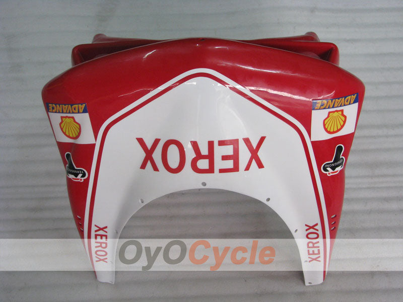 Kit de carenado por inyección para Ducati 996 (99-02) - Rojo, Blanco - Xerox #OYO87906152