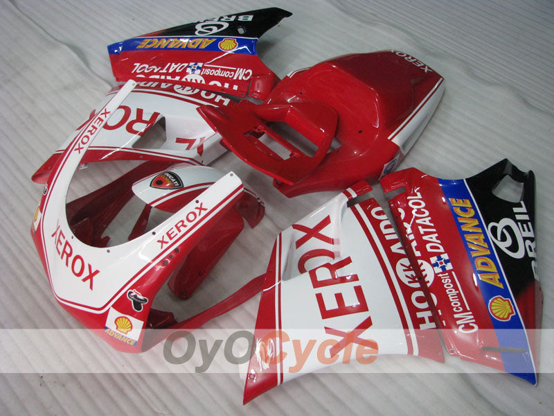 Kit de carenado por inyección para Ducati 996 (99-02) - Rojo, Blanco - Xerox #OYO87906152 Imagen secundaria del producto