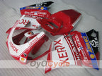Kit de carenado por inyección para Ducati 996 (99-02) - Rojo, Blanco - Xerox #OYO87906152