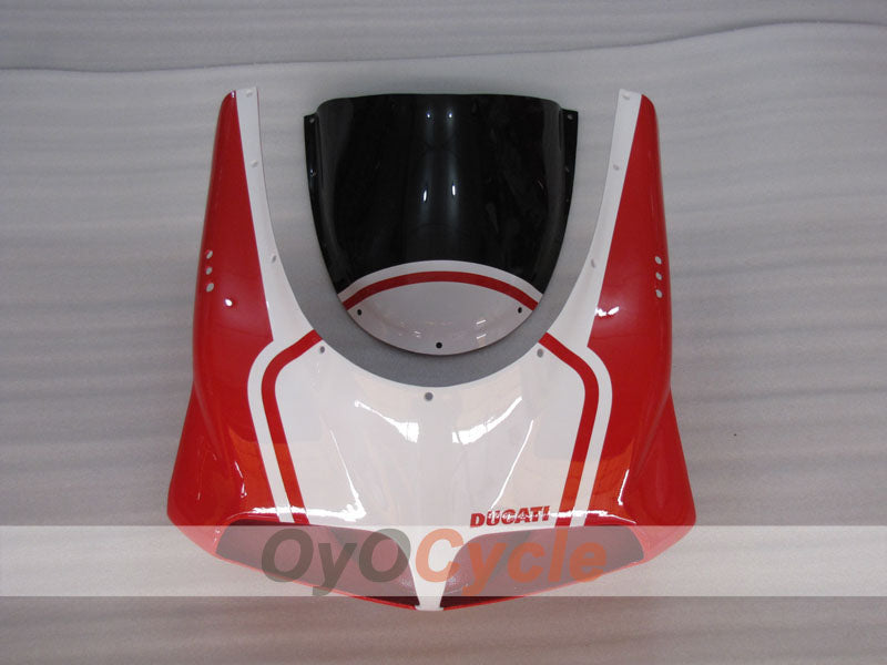 Kit de carenado por inyección para Ducati 748 94-02 - Rojo, Blanco, Negro - Estilo de fábrica #OYO87906154