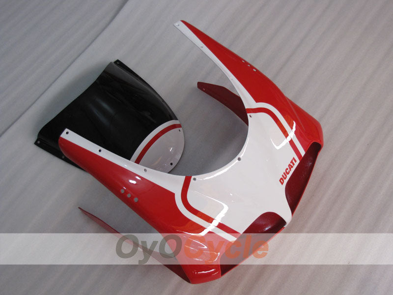 Kit de carenado por inyección para Ducati 748 94-02 - Rojo, Blanco, Negro - Estilo de fábrica #OYO87906154