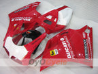 Carenado de inyección para Ducati 748 94-02 - Rojo, Blanco - Rendimiento #OYO87906155