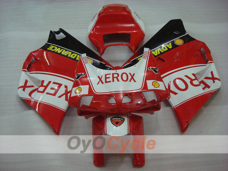 Kit de carenado por inyección para Ducati 748 de 94-02 - Rojo, Blanco, Negro - Xerox #OYO87906156 Imagen secundaria del producto