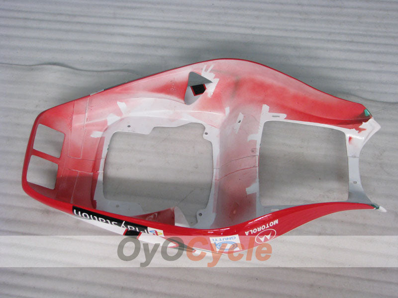 Carenado inyectado para Ducati 748 (94-02) - Rojo, Blanco, Negro - INFO STRADA #OYO87906157