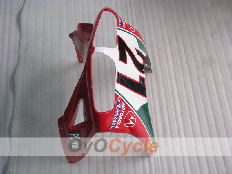 Carenado inyectado para Ducati 748 (94-02) - Rojo, Blanco, Negro - INFO STRADA #OYO87906157