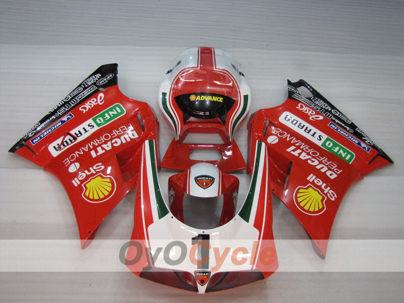 Kit de carenado por inyección para Ducati 748 94-02 - Rojo, Negro - Rendimiento #OYO87906161 Imagen secundaria del producto