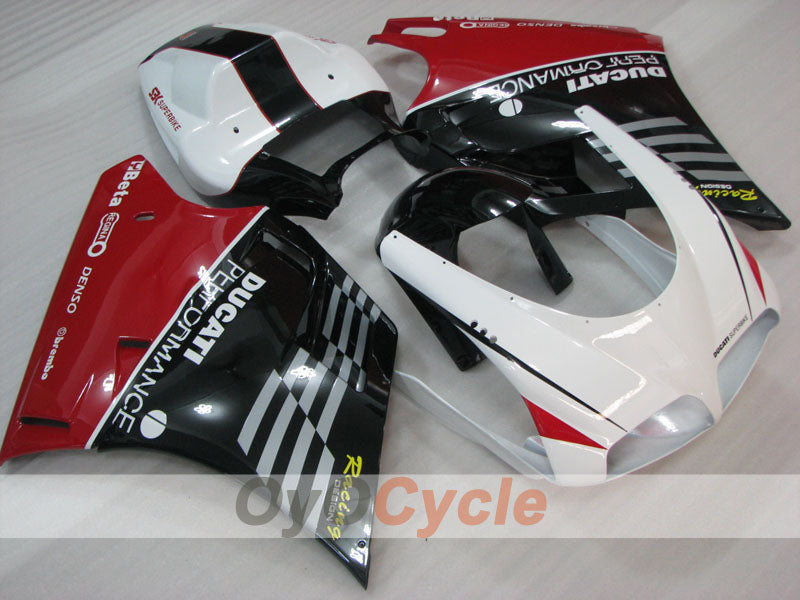 Carenado de inyección para Ducati 748 94-02 - Naranja, Azul - Estilo de fábrica #OYO87906163 Imagen principal del producto
