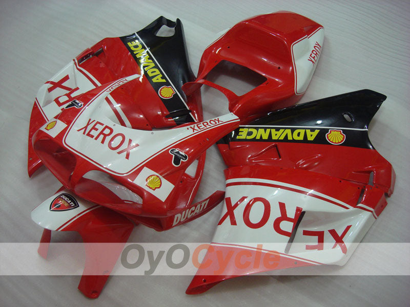 Carenado de inyección para Ducati 998 02-04 - Rojo, Blanco, Negro - Xerox #OYO87906166 Imagen secundaria del producto