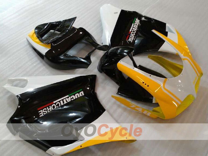 Kit de carenado de inyección para Ducati 998 02-04 - Naranja, Negro - Estilo de fábrica #OYO87906169 Imagen secundaria del producto