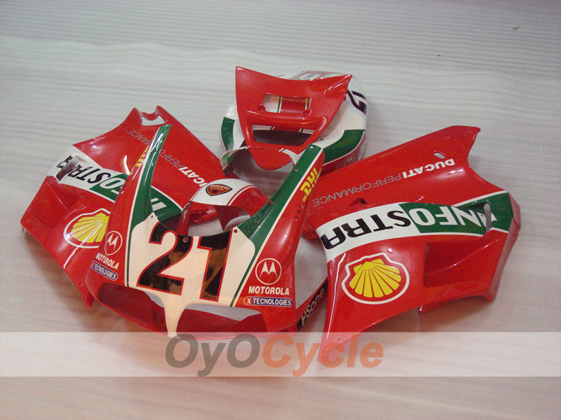 Kit de carenado de inyección para Ducati 998 02-04 - Verde, Blanco, Negro - INFO STRADA #OYO87906170 Imagen principal del producto