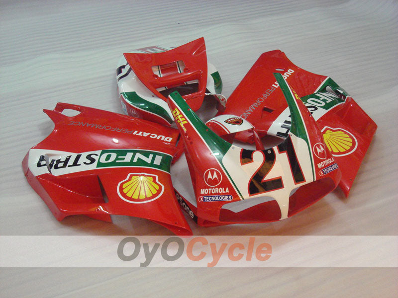 Kit de carenado de inyección para Ducati 998 02-04 - Verde, Blanco, Negro - INFO STRADA #OYO87906170 Imagen secundaria del producto