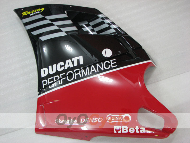 Kit de carenado por inyección para Ducati 998 02-04 - Rojo, blanco, negro - Rendimiento #OYO87906173