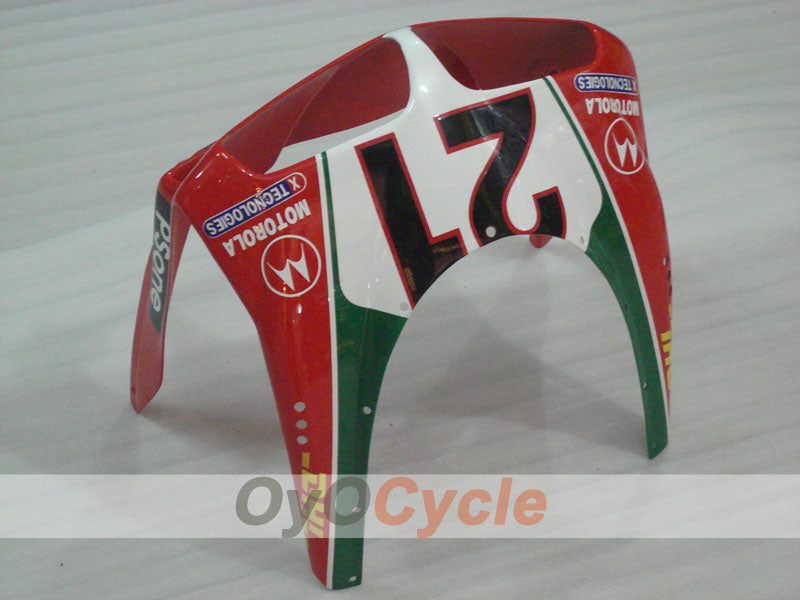 Kit de carenado por inyección para Ducati 916 (94-98) - Rojo, Verde,, Blanco - INFO STRADA #OYO87906183
