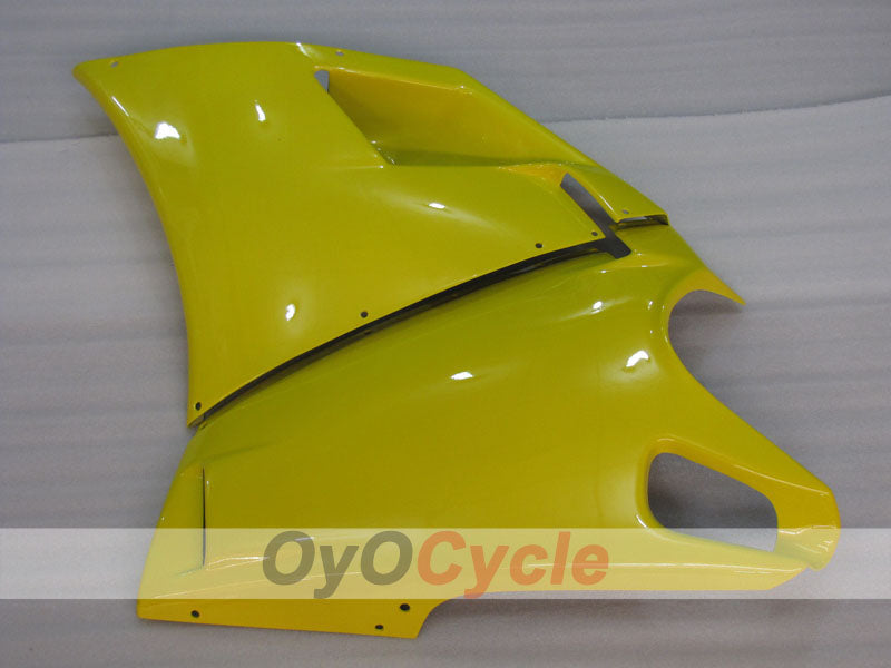 Kit de carenado por inyección para Ducati 916 de 1994-1998 - Amarillo, Blanco - Estilo de fábrica #OYO87906188