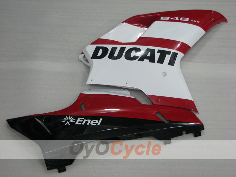 Carenado lateral izquierdo y derecho para Ducati 08-13 848 #OYO87914233