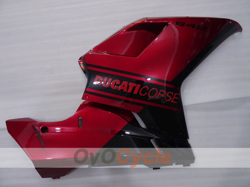 Carenado lateral izquierdo y derecho para Ducati 08-13 848 #OYO87914237 Imagen secundaria del producto