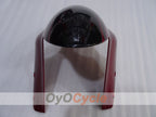 Kit de carenado por inyección para Ducati 848 08-13 - Color Vino Tinto, Negro - Estilo de Fábrica #OYO87906205