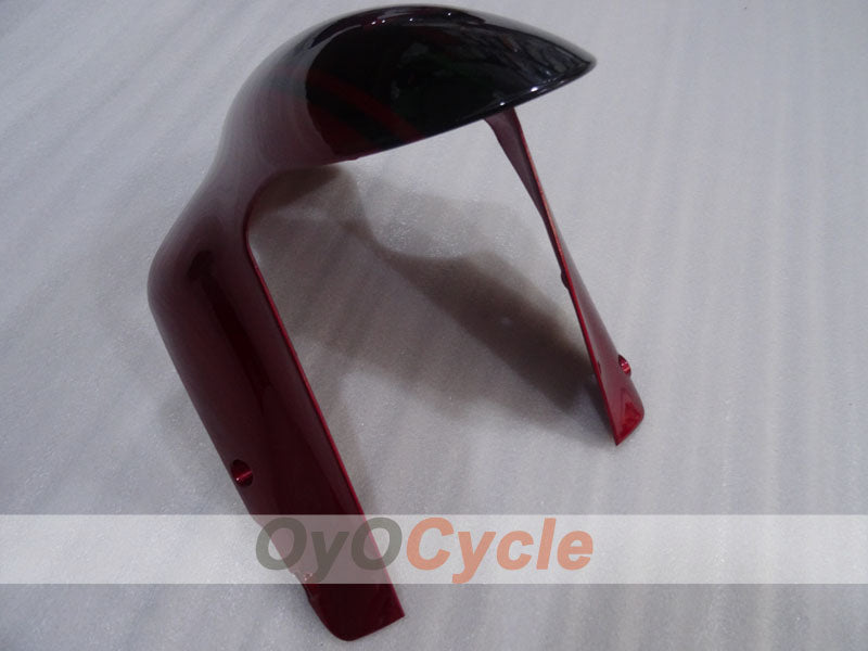 Kit de carenado por inyección para Ducati 848 08-13 - Color Vino Tinto, Negro - Estilo de Fábrica #OYO87906205
