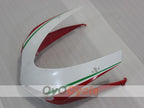 Kit de Carenado por Inyección para Ducati 848 08-13 - Rojo, Blanco - Estilo de Fábrica #OYO87906209