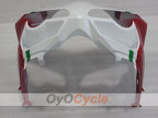 Kit de Carenado por Inyección para Ducati 848 08-13 - Rojo, Blanco - Estilo de Fábrica #OYO87906209