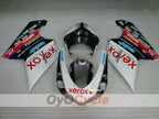 Kit de carenado por inyección para Ducati 848 08-13 - Blanco, Negro - Xerox #OYO87906211