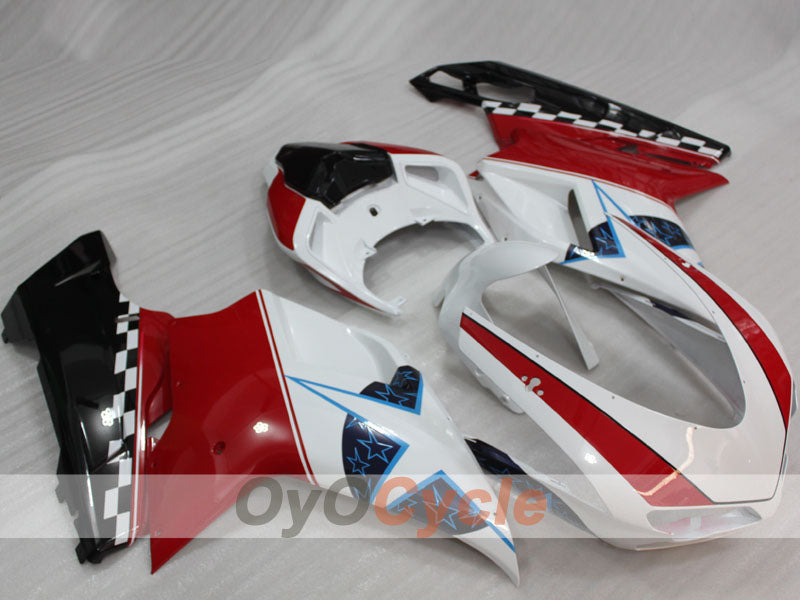 Carenado de inyección para Ducati 848 08-13 - Rojo, Blanco, Negro - Personalizar #OYO87906213 Imagen principal del producto