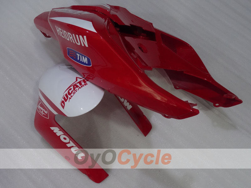 Carenado de inyección para Ducati 848 08-13 - Rojo, blanco, negro - FIAMM #OYO87906214