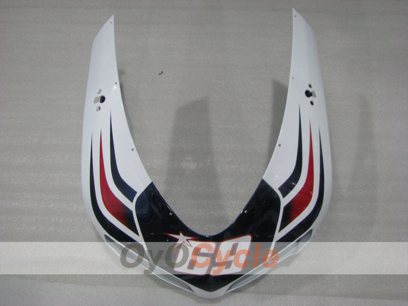 Kit de carenado por inyección para Ducati 848 08-13 - Rojo, Blanco - Xerox #OYO87906218