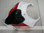 Kit de carenado por inyección para Ducati 848 08-13 - Rojo, Blanco - Xerox #OYO87906218