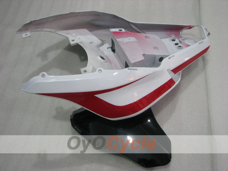 Kit de carenado por inyección para Ducati 848 08-13 - Rojo, Blanco - Xerox #OYO87906218