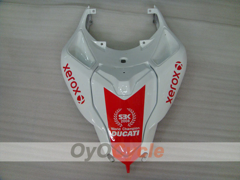 Kit de carenado por inyección para Ducati 1098 07-09 - Rojo, Blanco - Xerox #OYO87906222