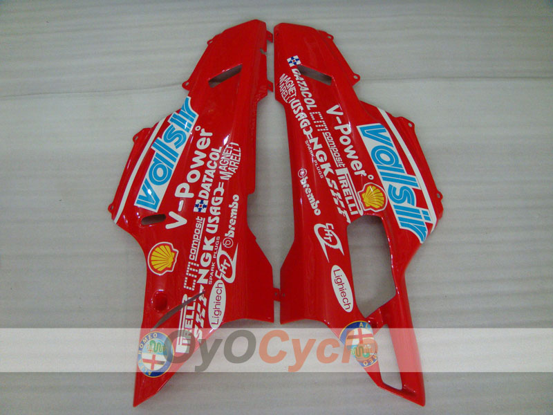 Kit de carenado por inyección para Ducati 1098 07-09 - Rojo, Blanco - Xerox #OYO87906222
