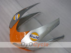 Kit de carenado por inyección para Ducati 1098 07-09 - Naranja, Plata - Gulf #OYO87906224