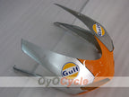 Kit de carenado por inyección para Ducati 1098 07-09 - Naranja, Plata - Gulf #OYO87906224