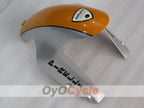 Kit de carenado por inyección para Ducati 1098 07-09 - Naranja, Plata - Gulf #OYO87906224
